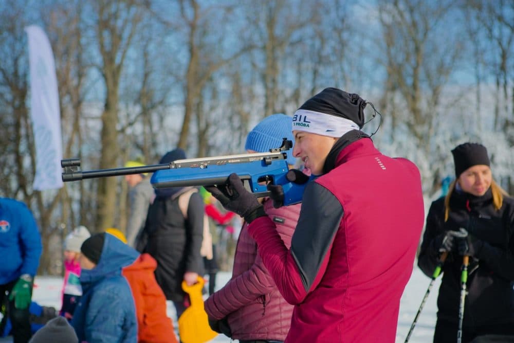 CBR500 kamerabasiertes Biathlon-Gewehrset (EcoAims Anzeigeeinheit & Heavy-Duty-Ziel) Bild 3